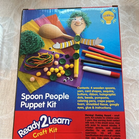 SPOON PEOPLE PUPPET KIT - Picture 2 of 2